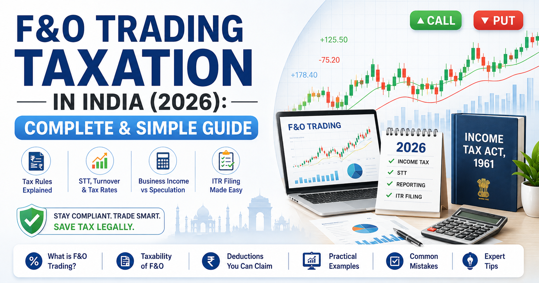 F&O Trading Taxation in India (2026): Complete & Simple Guide
