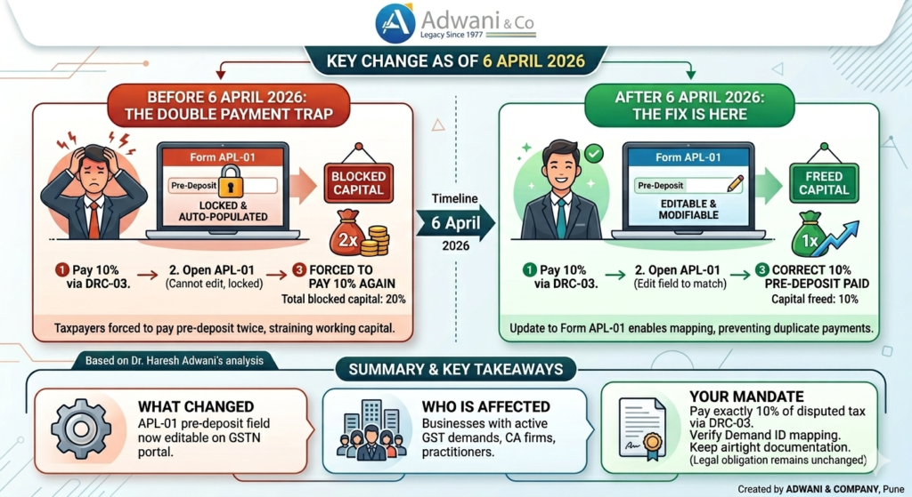 GST appeal pre-deposit