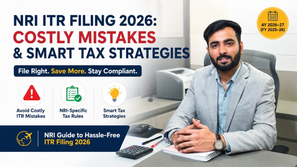 NRI ITR Filing 2026: Costly Mistakes & Smart Tax Strategies
