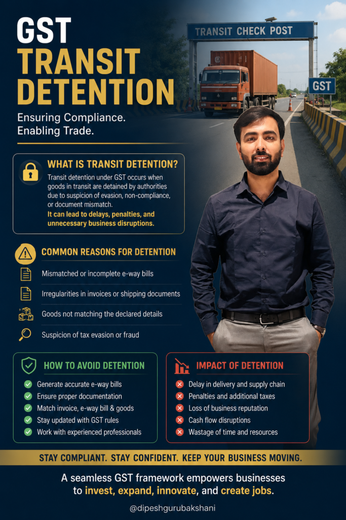 GST Transit Detention: Valuation Dispute vs Tax Evasion