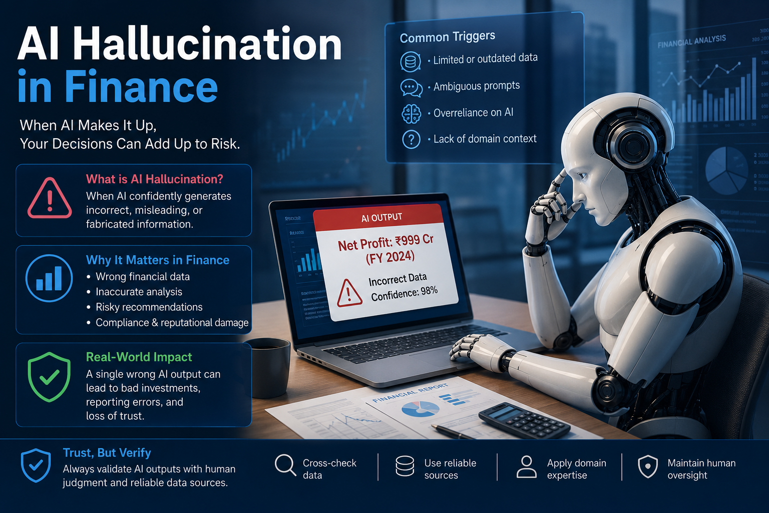 AI Hallucination in Finance: Why Confident Isn’t Correct