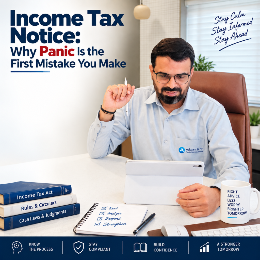 Tax Notice Panic: The Costly Mistake to Avoid